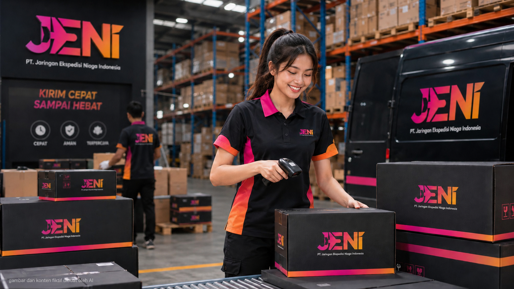 Visual kesiapan tim operasional JENI Group
